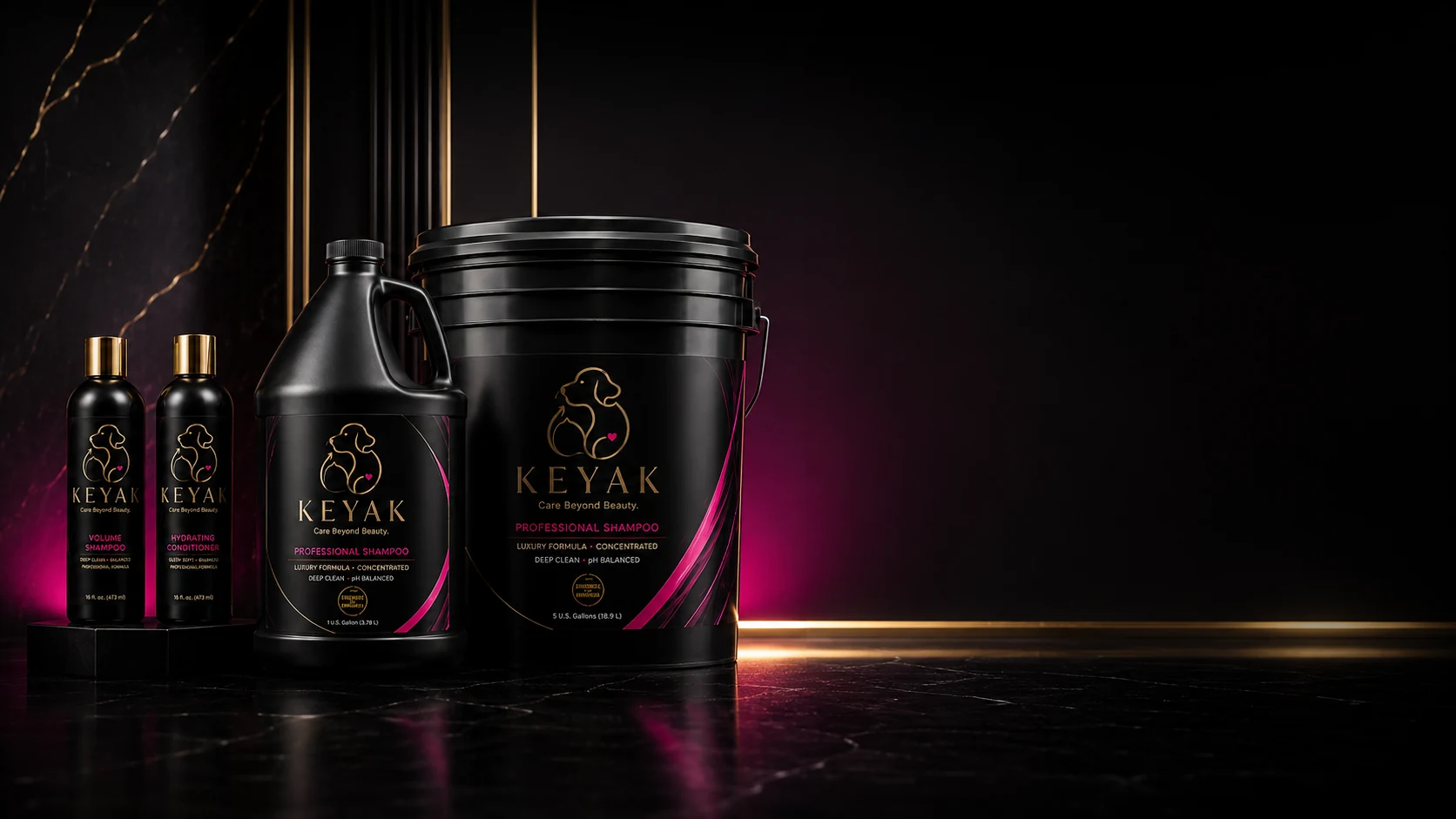 KEYAK professional grooming formats