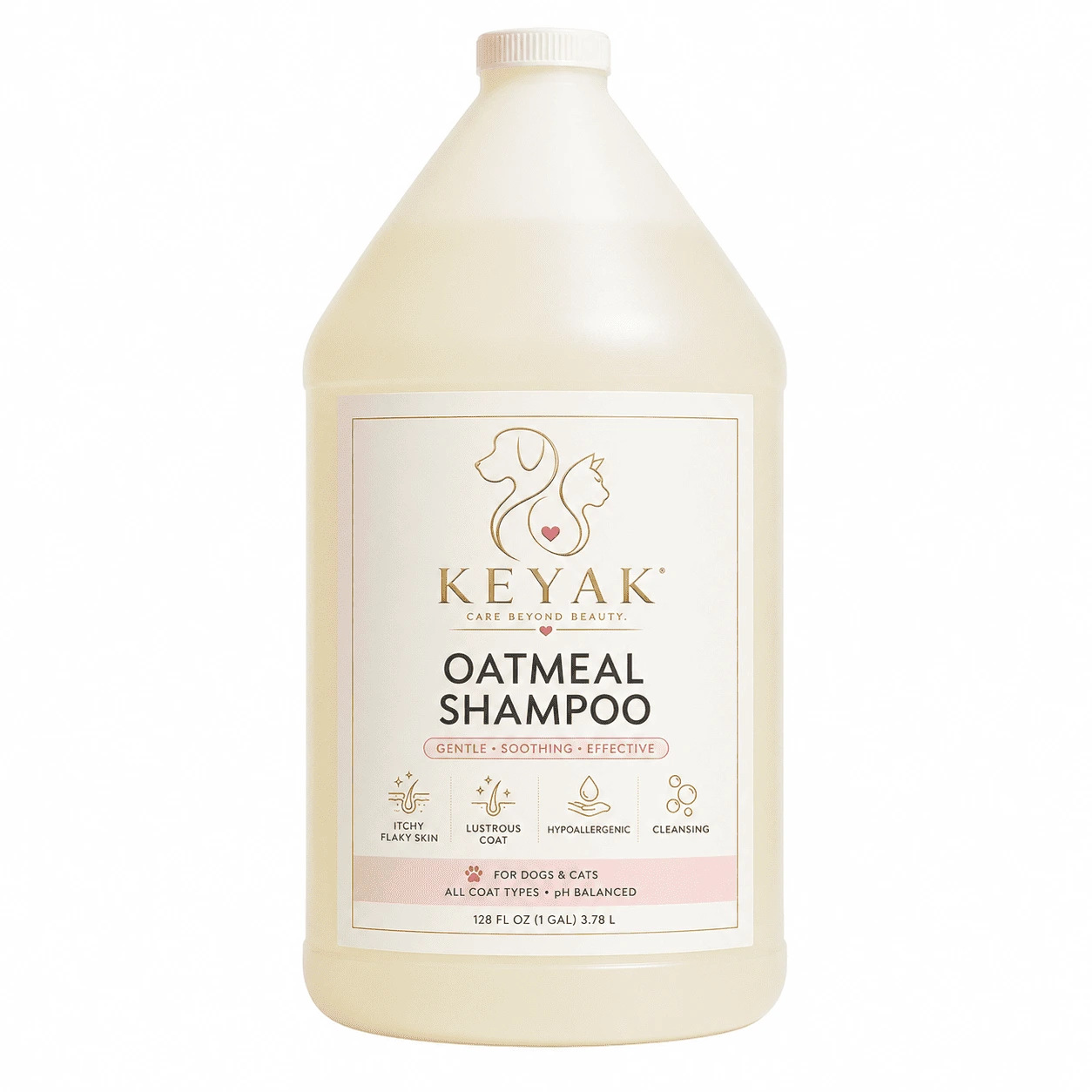 Oatmeal Shampoo for sensitive skin with lavender